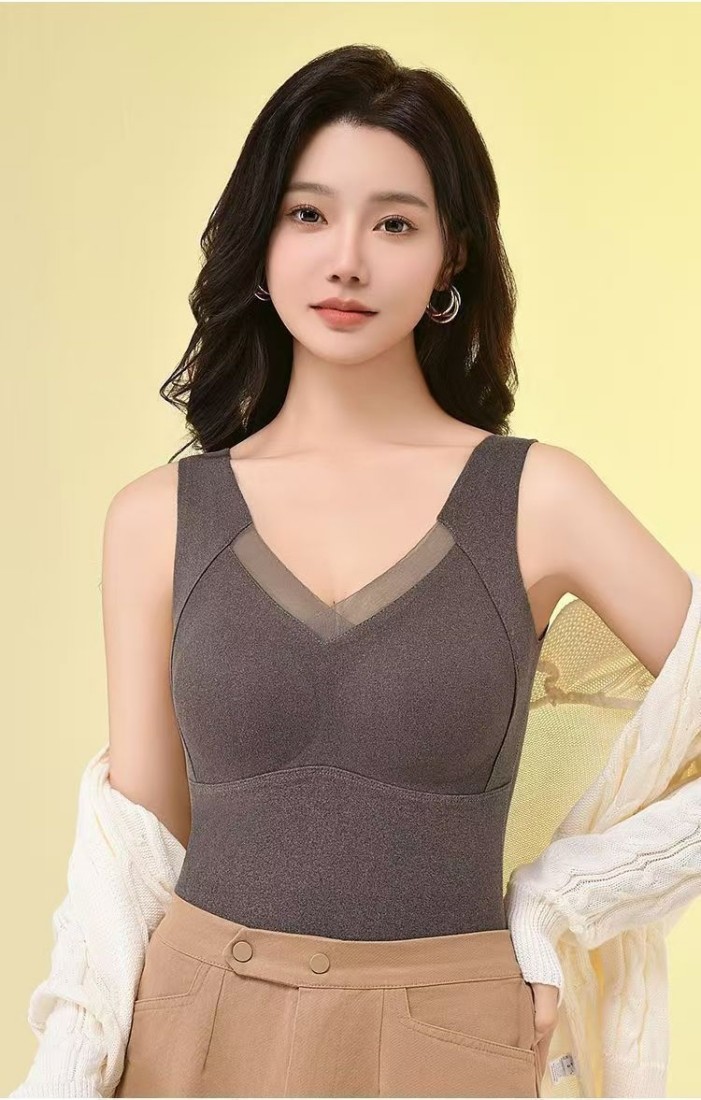 Womens Thermal Shirt Graphene Thermal Vest Thermal Bottoming Shirt